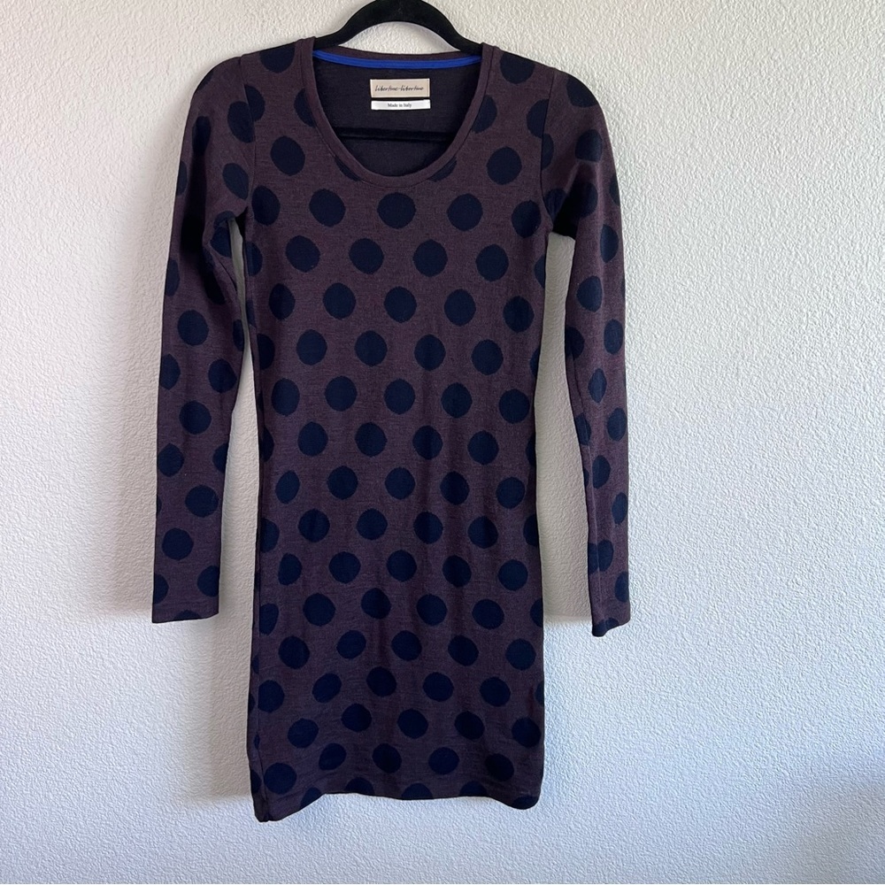 Libertine‎ Women’s Wool Blend Polka Dot Sweater Dress